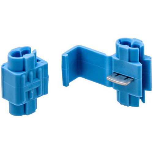 3M - Connecteur autodénudant Scotchlok 560B bleu - 1,5 mm² - Câble Ø 0,75 mm - Connexion rapide et sûre