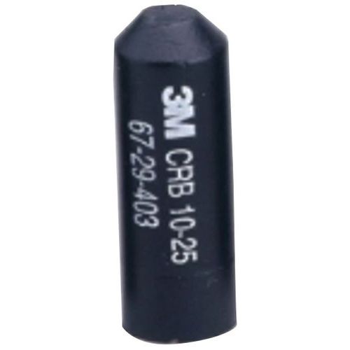3M - Capot Thermorétractable CRB 10-25 - Noir - Ø 14 mm - Accessoire de Connexion Électrique