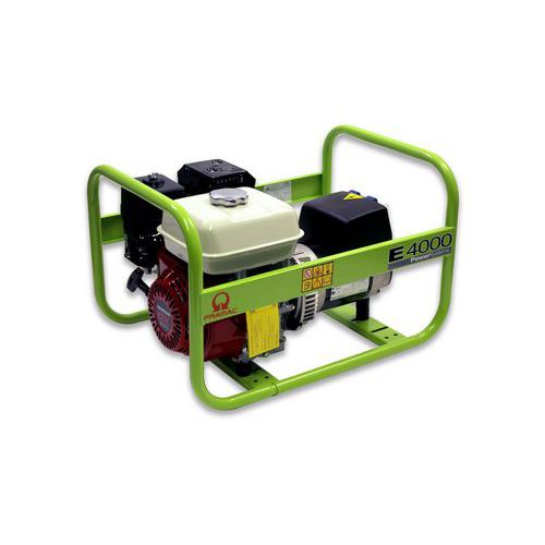 Groupe electrogene E4000 monophase 3,1 kW - Pramac Groupe electrogene E4000 monophase 3,1 kW - Pramac