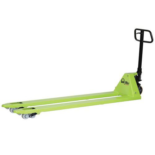 Pramac - Transpalette GS EVO 25 S4 VBV - 2500 kg - Fourche 2400 mm - Levée 115 mm - Robuste et Fiable