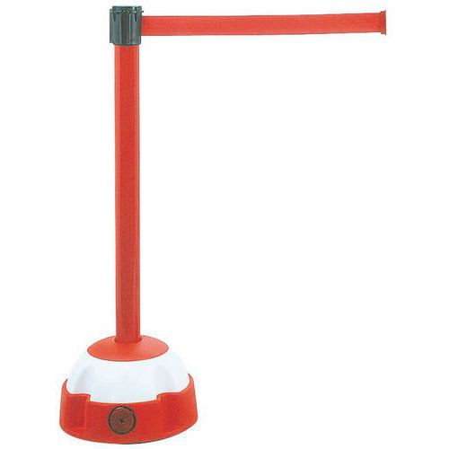 Poteau Sangle Sur Balise Pking Bal R/b Tube E T Sangle Roug