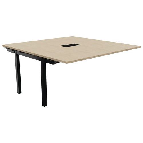 Table Réunion Suivant Astro Arche 160 X 163 Chêne Fil/noir