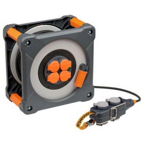 Enrouleur Ã‰lectrique Powerblock Avec 4 Prises - 40m+5m