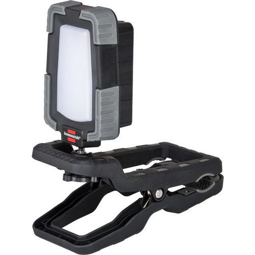 Projecteur de chantier LED rechargeable à pince - Brennenstuhl Projecteur de chantier LED rechargeable à pince - Brennenstuhl