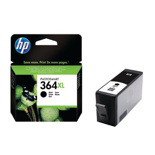 Cartouche D'encre - 364 - Noir - 500 Pages - Hp