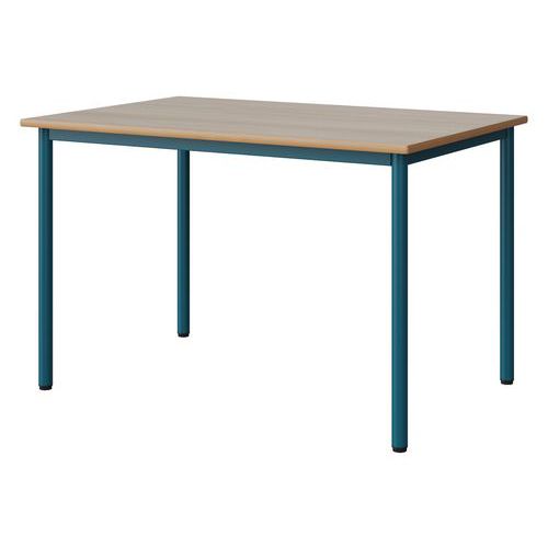Table Malibu 120x80 T6 4p Stra Alaisé Acacia/bleu 5025