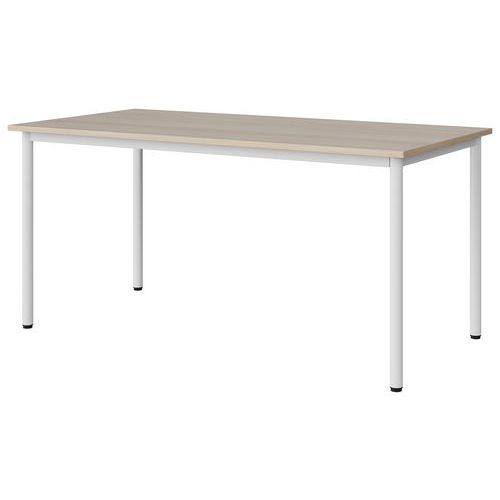 Table Malibu 160x80 T6 4p Stra Abs Acacia/blc 9016
