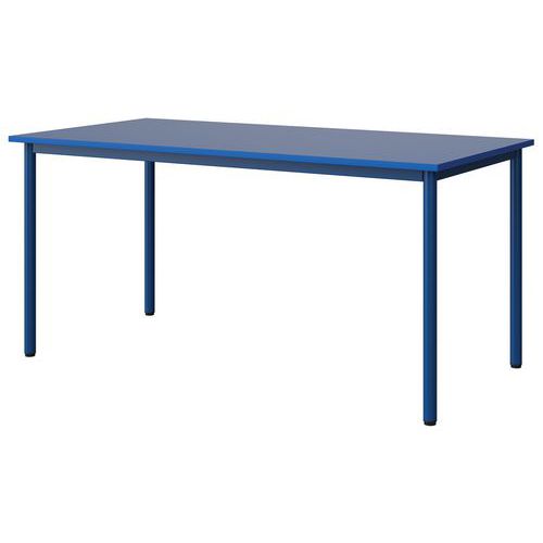 Table Malibu 160x80 T6 4p Stra Abs Bleu U525/bleu 5005