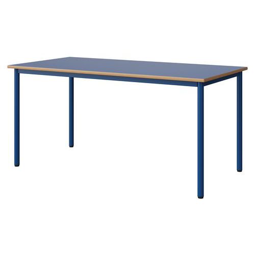 Table Malibu 160x80 T6 4p Stra Alaisé Bleu U525/bleu 5005