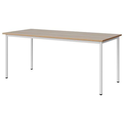 Table Malibu 180x80 T6 4p Stra Alaisé Acacia/blc 9016