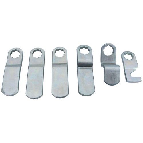 Eurolocks - Cames pour serrure corps 20 mm - Assortiment 5 pièces - Recyclable