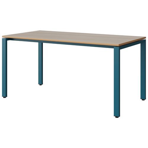 Table Malibu 160x80 T6 Soudé Stra Alaisé Acacia/bleu 5025