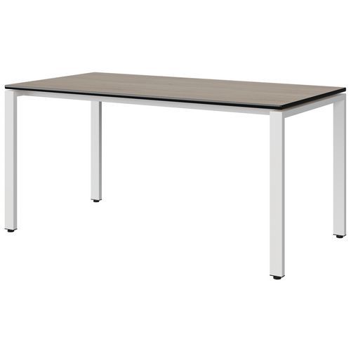 Table Malibu 160x80 T6 Soudé St Antib Chêne 1146/no Blc 9016