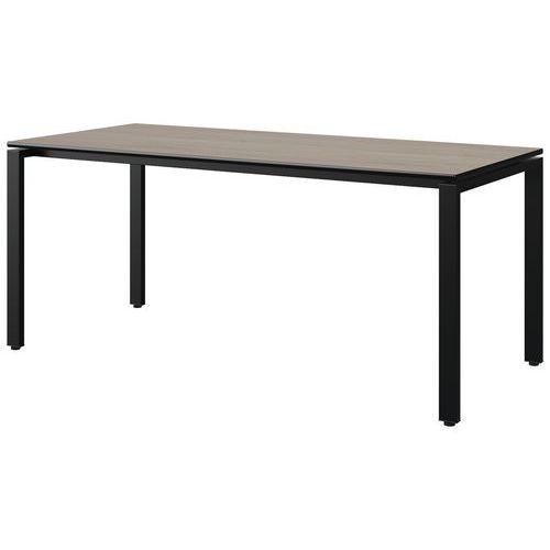 Table Malibu 180x80 T6 Soudé St Antib Chên 1146/no Noir 9005