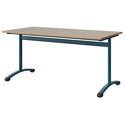 Table Malibu 160x80 T6 Dl Stra Alaisé Acacia/bleu 5025