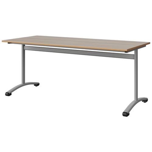 Table Malibu 180x80 T6 Dl Stra Alaisé Acacia/gris 9006
