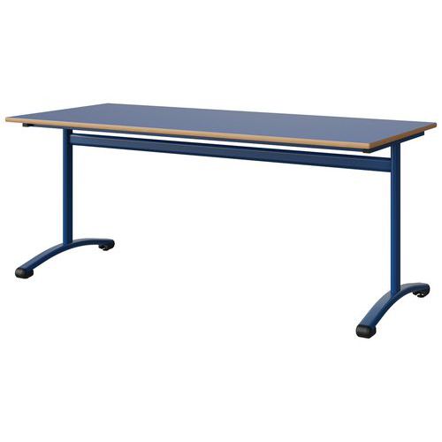 Table Malibu 180x80 T6 Dl Stra Alaisé Bleu U525/bleu 5005