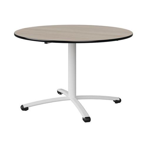 Table Malibu Ã˜ 120 T6 Pc Stra Acacia/noir Blc 9016