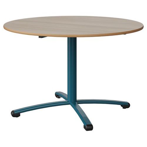 Table Malibu Ã˜ 120 T6 Pc Stra Alaisé Acacia/bleu 5025