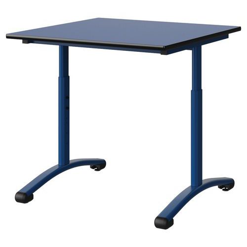 Table Malibu 80x80 T3/t6 Dl St Antib Bleu U525/no Bleu 5005