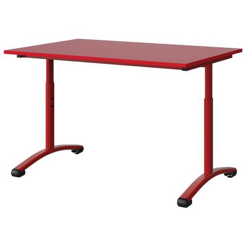 Table Malibu 120x80 T3/t6 Dl St Abs Rouge U321/rouge 3020