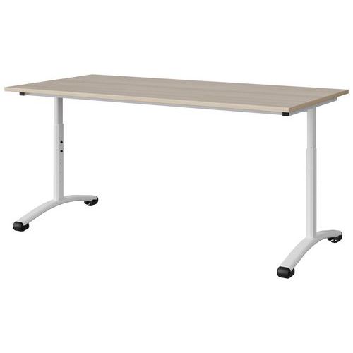 Table Malibu 160x80 T3/t6 Dl Str Abs Acacia/blc 9016