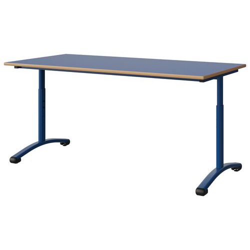 Table Malibu 160x80 T3/t6 Dl St Alaisé Bleu U525/bleu 5005