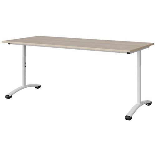 Table Malibu 180x80 T3/t6 Dl Str Abs Acacia/blc 9016