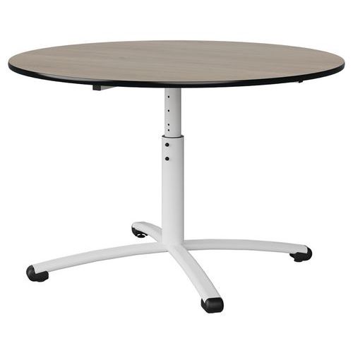 Table Malibu Ã˜ 120 T3/t6 Pc St Antib Chêne 1146/no Blc 9016