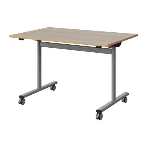 Table Malibu Rab. 120x80 T6 Dl Stra Alaisé Acacia/gris 9006