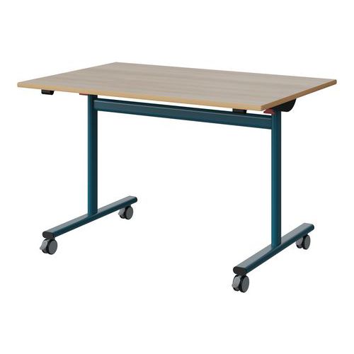 Table Malibu Rab. 120x80 T6 Dl Stra Alaisé Acacia/bleu 5025