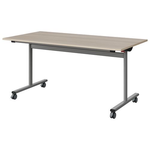 Table Malibu Rab. 160x80 T6 Dl Stra Abs Acacia/gris 9006