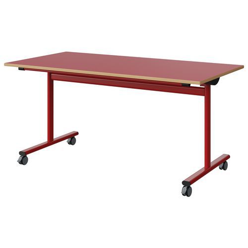 Table Malibu Rab 160x80 T6 Dl St Alaisé Roug U321/rouge 3020