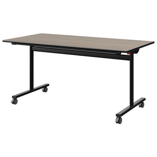 Table Malibu Rab 160x80 T6 Dl St Antib Chê 1146/no Noir 9005
