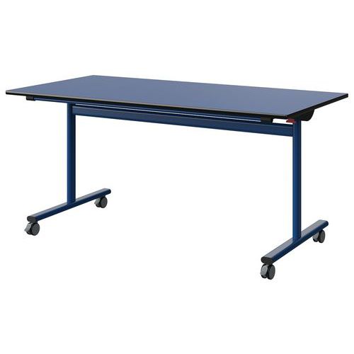 Table Malibu Rab 160x80 T6 Dl St Antib Ble U525/no Bleu 5005