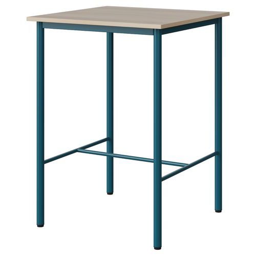 Mange-debout Malibu 80x80cm 4p Strat Abs Acacia/bleu 5025