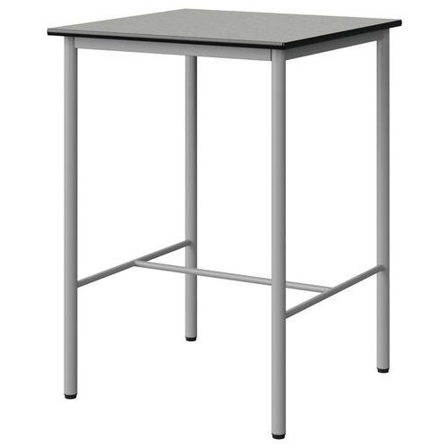 Mange-deb Malibu 80x80 4p St Isoson Gris 1400/noir Gris 9006