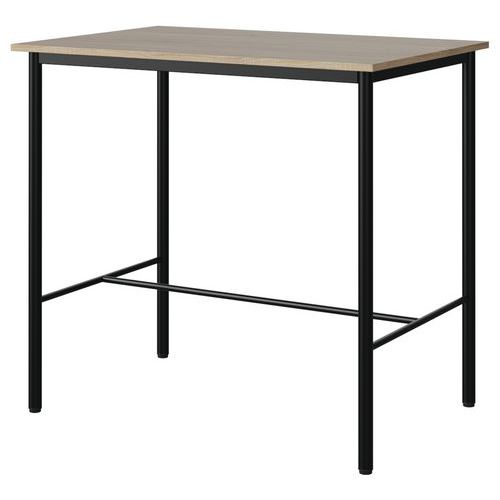 Mange-deb. Malibu 120x80 4p Strat Abs Chêne 1146/noir 9005