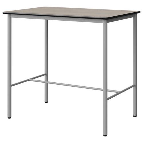 Mange-deb Malibu 120x80 4p Stra Antib Acacia/noir Gris 9006