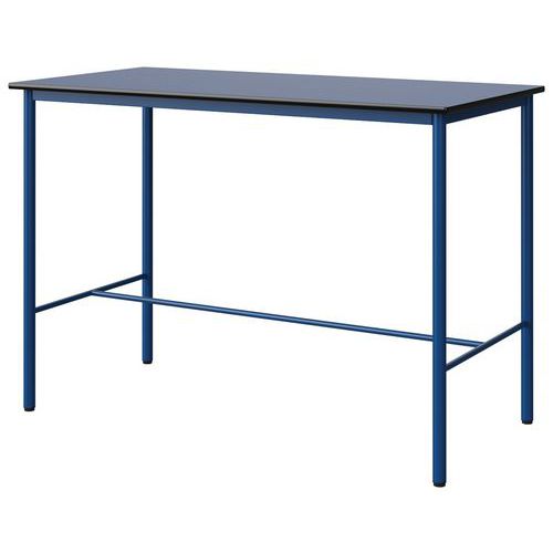 Mange-deb. Malibu 160x80 4p Strat Bleu U525/noir Bleu 5005