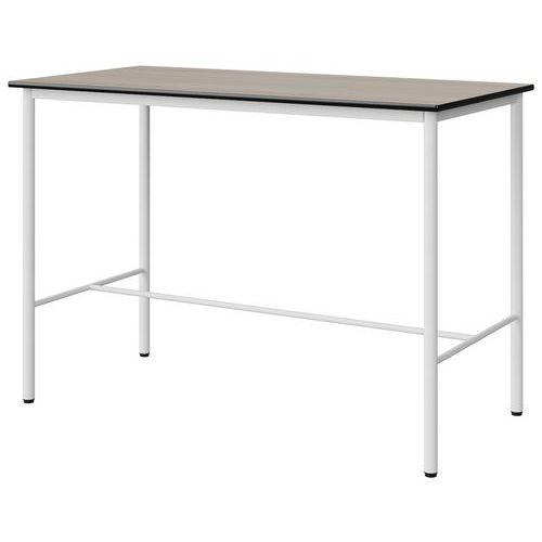 Mange-deb Malibu 160x80 4p Str Antib Acacia/noir Blc 9016