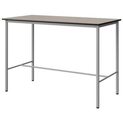 Mange-deb Malibu 160x80 4p Str Antib Acacia/noir Gris 9006