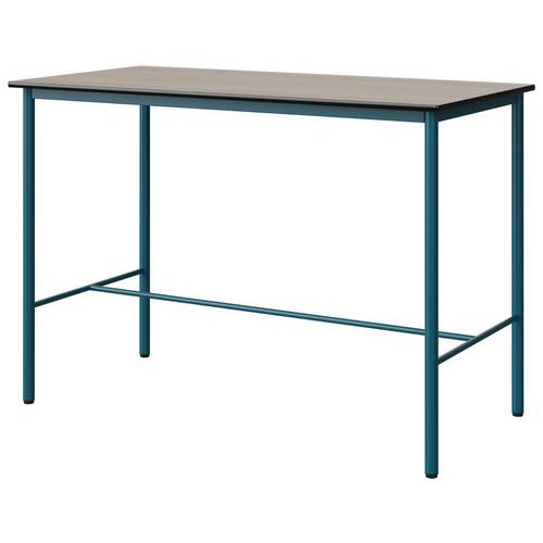 Mange-deb Malibu 160x80 4p Str Antib Acacia/noir Bleu 5025