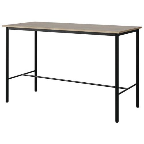 Mange-deb. Malibu 180x80 4p Strat Abs Chêne 1146/noir 9005