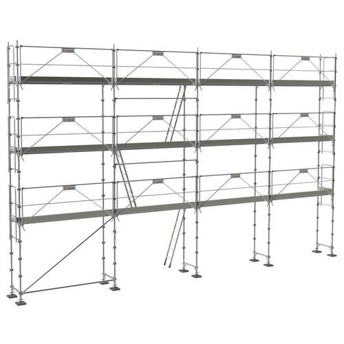 Échafaudage R200 Medium 104 M² - Structure Fusio - Tubesca