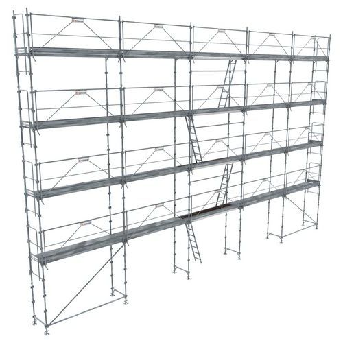 Échafaudage R200 Premium 160 M² - Structure Fusio - Tubesca