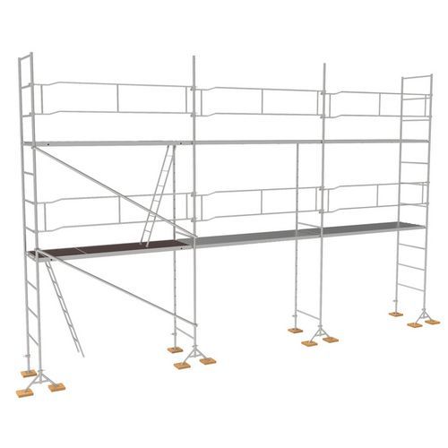 Échafaudage M49 60m² Primo - Acier - Tubesca
