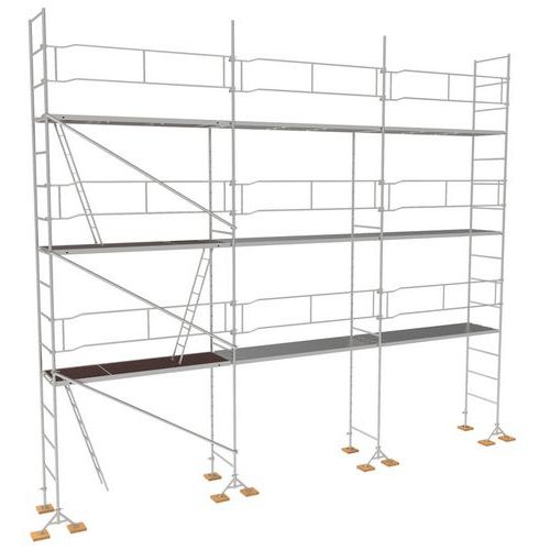Échafaudage M49 80m² Medium - Acier - Tubesca