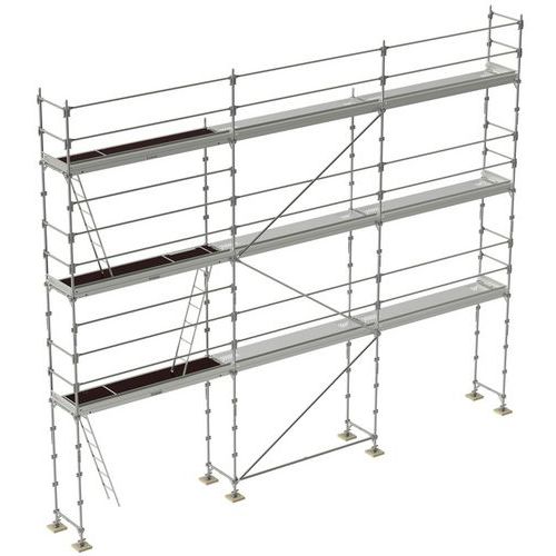 Échafaudage Acier R200 First 80m² - Structure Lisses