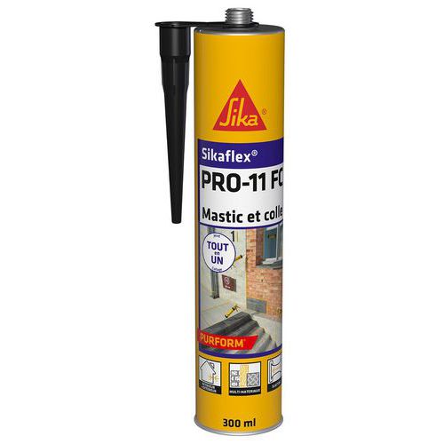Mastic-colle Sikaflex Pro 11 Fc Purform Noir 300 Ml